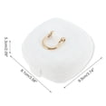thumbnail image 2 of Unique Bargains Multi-Function Stylish Jewelry Box Organizer With Mirror White, 2 of 5
