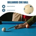 thumbnail image 2 of TAILTOSS Cue Ball White 1Pcs 2.16X2.16X2.16In, 2 of 8