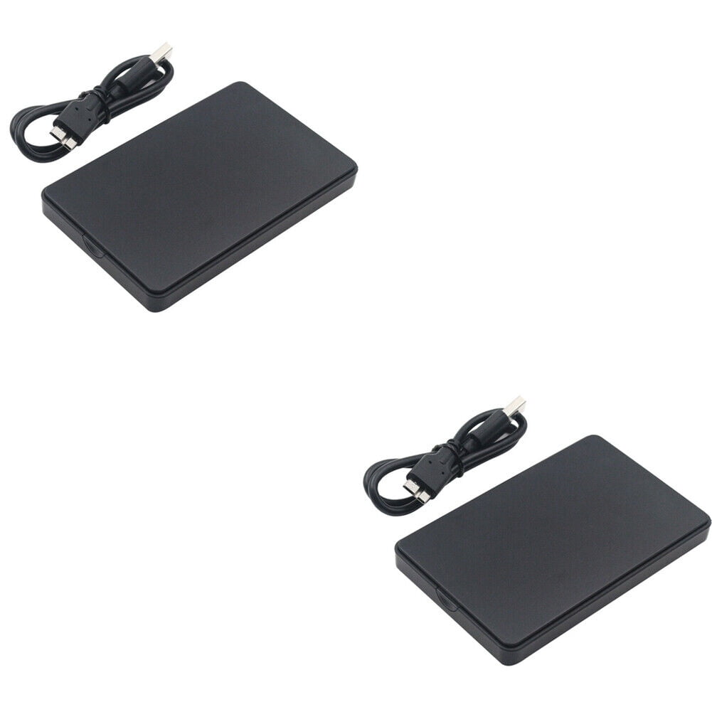 US 2-4 2.5" SATA USB 3.0 Hard Drive Disk HDD SSD Enclosure External Laptop Case