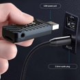 thumbnail image 4 of Receptor y Transmisor Bluetooth 5.3 para Automóvil con Pantalla LED Llamada Manos para Automóvil Audio Inalámbrico para Radio FM Compatible con Tarjeta TF, 4 of 5