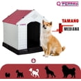 thumbnail image 5 of Casa Para Perro Q Perrón Raza Mediana Color Rojo, 5 of 5