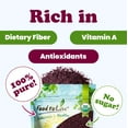 thumbnail image 4 of Organic Freeze-Dried Acai Berry Powder, 2 Pounds — Non-GMO, Kosher, Raw, Vegan — by Food to Live, 4 of 8