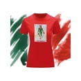 thumbnail image 1 of Playera Blusa Loteria La Dama Fiestas Patrias Mexico Septiembre Independencia Color Rojo Talla Chica Marca Emil SaEs, 1 of 4