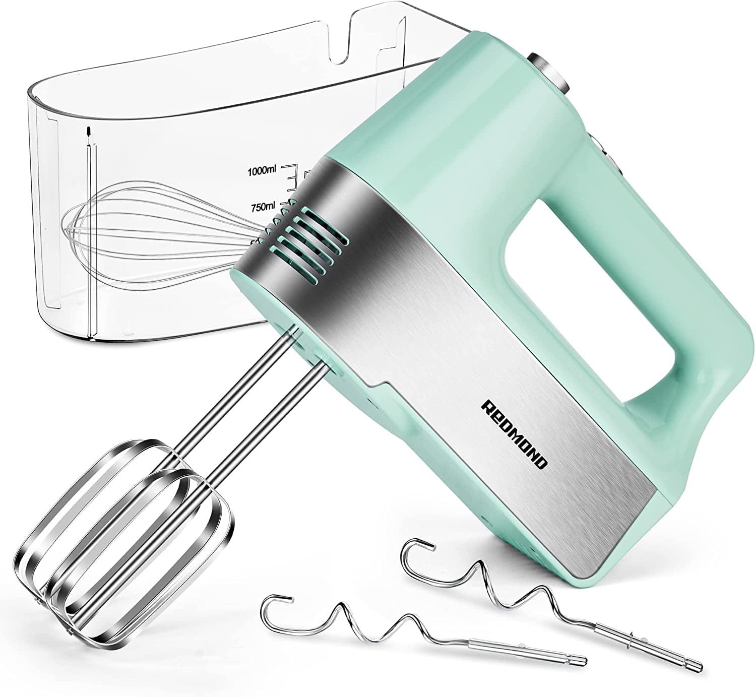 mint green hand mixer
