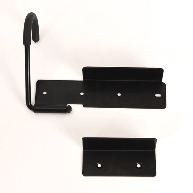 TABLZONE 2 Sets Wall Bike Holder Black Plastic Rack for Cyclists in Bicycle Storage