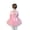 Pink Long-Sleeved Shirt + Sequined Skirt, variant on Ballet Leotards for Girls Long Sleeve Leotard Glitter Tutu Skirt Cute Ballet Practice Set 3-11Y