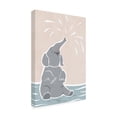 thumbnail image 4 of Trademark Fine Art Sarah Manovski  Cute scandi elephant children's art Canvas Wall Art, 4 of 4