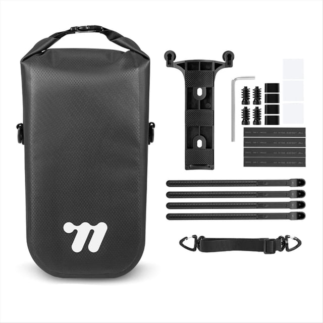 Bolsa para Horquilla Delantera de Bicicleta de 5,5 L, Gran Capacidad, Impermeable, Multifuncional, para Ciclismo, Accesorios para Bicicleta.