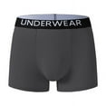thumbnail image 2 of 6Pack Boxers Man Soild Men's Panties Shorts Men Underwear Soft Breathable Underpants Men Fashion Causal Mens Underwear, 2 of 12