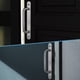 thumbnail image 4 of 4 tiradores de aleación de aluminio para puertas de armarios, modernos, para exteriores e interiores., 4 of 5