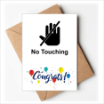 thumbnail image 1 of Warning Symbol Cartoon Pattern Wedding Cards Congratulations Greeting Envelopes, 1 of 3