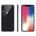 thumbnail image 1 of Pre-Owned Apple iPhone X A1865 (Fully Unlocked) 64GB Space Gray (Refurbished: Good), 1 of 3
