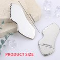 thumbnail image 2 of XD4-Stainless Steel Gua Sha Facial Tools, Metal Detail Gua Sha Stone Face Comb Body Lymphatic Drainage Massager Face Guasha Face Sculpting Tool Skin Care with Travel Pouch(Pack of*04, 2 of 7
