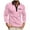 Pink, variant on Jalioing Long Sleeve Golf Shirts Men's Fashion Casual Long Sleeve Collared T Shirt Dressy Business Tops with Pocket