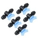 thumbnail image 5 of Cepillo Desenredante De 8 Filas Ergonómico Extraíble Universal Portátil Cepillo De Masaje Desenredante Cepillo De Pelo para Mujeres Azul, 5 of 5
