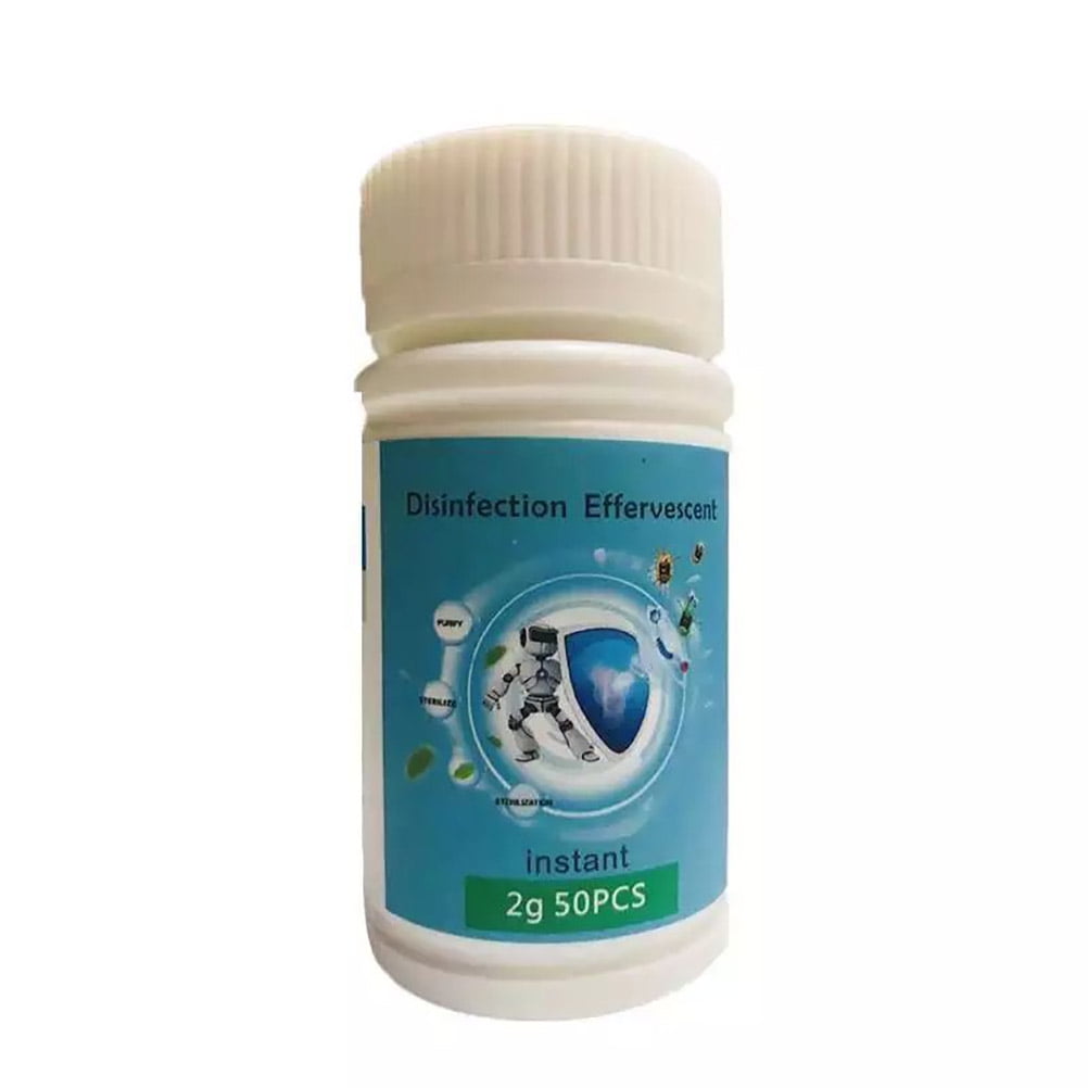 Swimming Pool Chlorine Tablets 50Pcs Swimming Pool Chlorine Tablets Spa Cleaning Tablets Effectively Pool Clear Chlorine Tablets Anggrek Otros