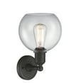 thumbnail image 2 of Innovations Lighting 900-1W Sphere Sphere 1 Light 13" Tall Bathroom Sconce - Bronze, 2 of 4
