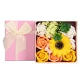 thumbnail image 4 of Flower  Gift Box, Elegant Flower  Decoration  For Lady For Birthday Yellow,Pink,Red, 4 of 8