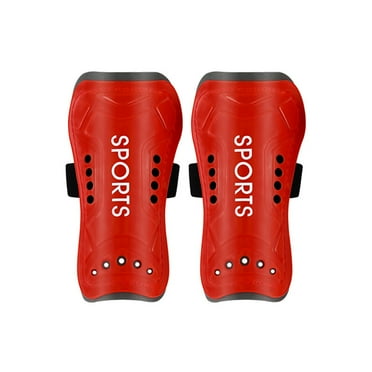 TELOLY Soccer Shin Guards,Ergonomic Fit for Lower Leg Shin Pads and Shin Guard,Adjustable Comfort Guards Pads with Lower Leg,Red