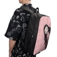 thumbnail image 5 of Kamado Nezuko Printed Backpack 17 Inch Shoulder Backpack Lightweight High-capacity Casual Daypack Bookbag, 5 of 8