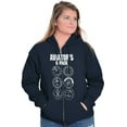 thumbnail image 6 of 6 Pack Brew Airforce Beer Flight Unisex Fleece Graphic Zip Up Hoodie Brisco Brands 5X, 6 of 6