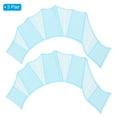 thumbnail image 3 of Uxcell Silicone Swimming Gloves Webbed Swim Gloves Water Resistance Gear Paddle Fins Blue 3Pair, L, 3 of 6