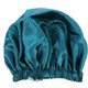thumbnail image 1 of Gorro grande para el cuidado del cabello con gorro de satén para dormir de doble capa con banda elástica para mujer, 1 of 5