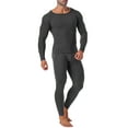 thumbnail image 2 of MANIFIQUE Thermal Underwear Shirt & Leggings Set for Men — Heavyweight Fleece‑Lined Long Johns | Warm Winter Base Layer, 2 of 6