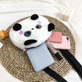 thumbnail image 2 of Bolso de hombro, bolso cruzado, bolso bandolera de felpa con Panda de dibujos animados para Año Nuevo (hy), 2 of 4