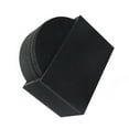 thumbnail image 4 of 8Pcs Coupe Isolée à la Chaleur Forme Set de Table Feutre Ménage Coaster Table Ronde Forme Décoration Set de Table, Noir, 4 of 8