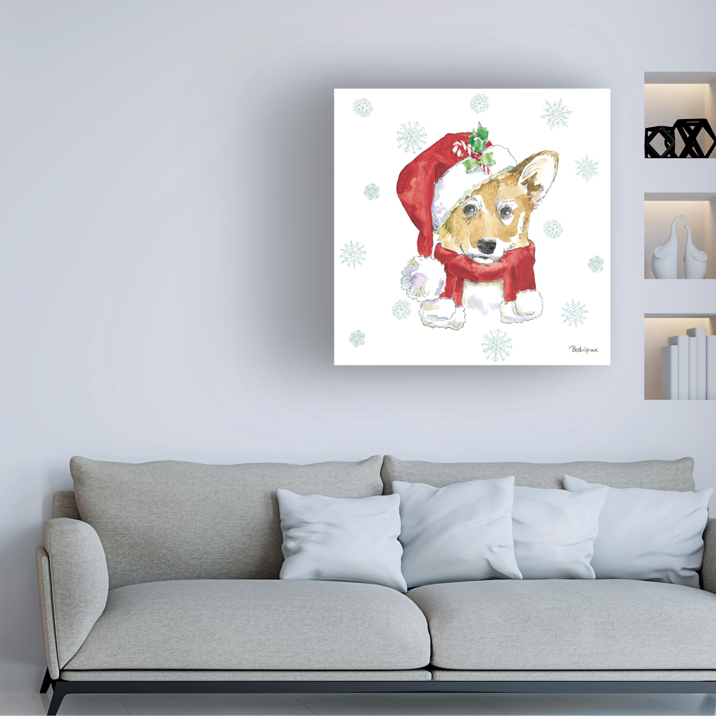 Trademark Art Seasonal Painting, by Beth Grove