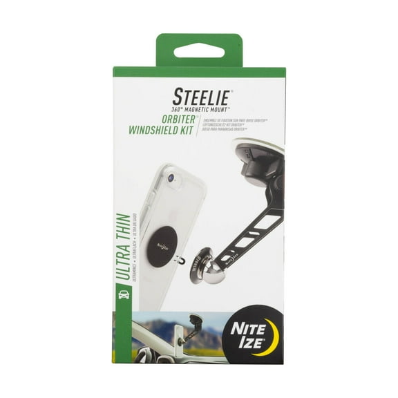 Nite Ize Steelie 360Â° Magnetic Mount Orbiter Windshield Kit
