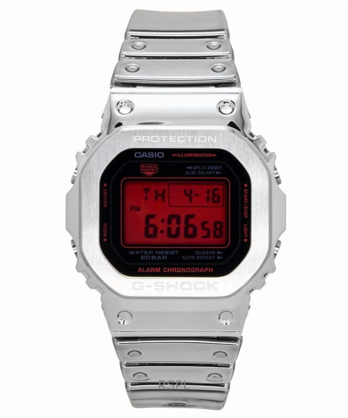 Casio, G-Shock G-Steel Men's Watch, GM-5600YM-8A8, Gray, 200M
