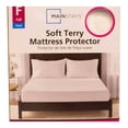 thumbnail image 4 of Protector de Tela Mainstays 1 Pieza Matrimonial Liso Blanco, 4 of 4