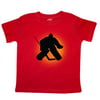 Inktastic Ice Hockey Goalie Sports Toddler T-Shirt Silhouette Team Member Player