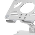 thumbnail image 3 of Soporte de escritorio plegable Baoblaze de aleación de aluminio universal para teléfono Plata, 3 of 8