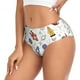thumbnail image 2 of Fotbe Rocket Planets Calzones Estampados para Mujer – Ropa Interior de Algodón, Cómoda, Suave y Elástica-X-Large, 2 of 6