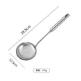 thumbnail image 3 of Stainless Steel Spatula Set Household Soup Spoon Kitchen Utensils Thickened Anti-scalding Stir-fry Spatula Spoon Daily Kitchen Use, 3 of 8