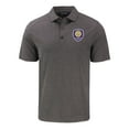 thumbnail image 2 of Men's-Cutter & Buck  Heather Black Orlando City SC Big & Tall Forge Eco Stretch Recycled Polo, 2 of 3