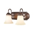 thumbnail image 5 of 4282-SN Millennium Lighting Compana - 2 Light Bath Vanity-8.5 Inch Tall and 14 Inch Wide-Satin Nickel Finish, 5 of 5