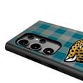 thumbnail image 4 of Keyscaper Jacksonville Jaguars Plaid Galaxy Magnetic Bump Case, 4 of 7