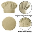 thumbnail image 6 of Toptie Adult Cotton Canvas Adjustable Apron Chef Hat Set for Men and Women, 6 of 8