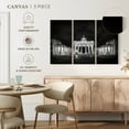 thumbnail image 4 of Elephant Stock Berlin Brandenburg Gate Wall Art - Horizontal Multi Panel Canvas - Living Room Wall Decor - Places Multi Panel - Black And White Decor By Melanie Viola - 38" x 24", 4 of 4
