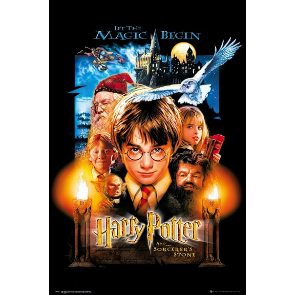 Harry Potter And The Sorcerer's Stone - Movie Poster (Regular Style) (24" x 36")