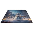 thumbnail image 2 of Ganfancp Alfombra Decorativa de Navidad Sala de Estar Alfombra Sucia Grande para Pies Dormitorio Alfombras de Cabecera Ofertas y Liquidaciones 1X Alfombrilla, 2 of 3