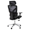 thumbnail image 1 of High Back Ergonomic Mesh Chair – Home Office Desk Chair with Dynamic Lumbar Support, 4D Adjustable Armrests & Headrest, 350 lb Capacity – Reclining Swivel with Smooth Casters, 1 of 8