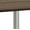 Studio Teak, Silver, variant on KFI Studios Mode 2.5' x 6' Dining Table, Designer White, Silver