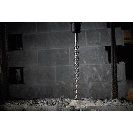 Milwaukee-48-20-3980 SDS-Max 4-Cutter 1-3/8 in. x 18 in. x 23 in.