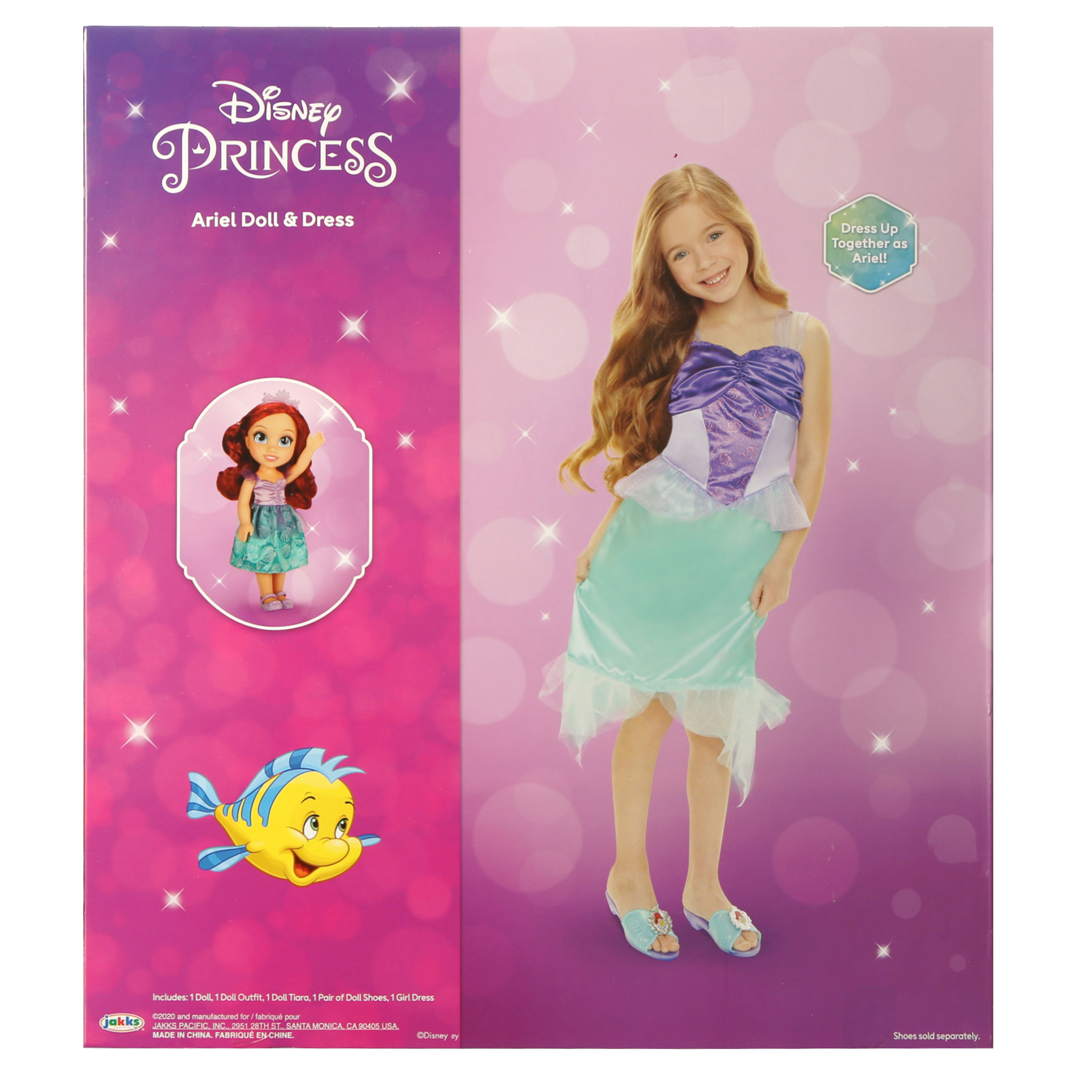 Disney Princess My Friend Ariel Doll with Child Size Dress Gift Set - image 4 of 8