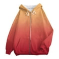 thumbnail image 5 of Gkeoshab Hoodies Womens Oversized Hoodies Fleece Sweatshirts Fall Fashion 2026 Pullover Sweaters Winter Clothes Orange XXXL, 5 of 5